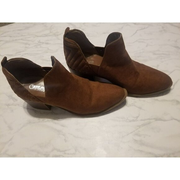 Carlos by Carlos Santana Women's Addison Ankle Boot,‎ Brown, Size 9.5 - Picture 3 of 9